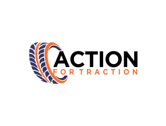 Action for Traction  logo design by oke2angconcept