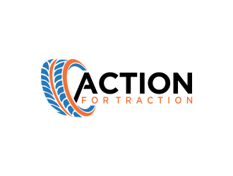 Action for Traction  logo design by oke2angconcept