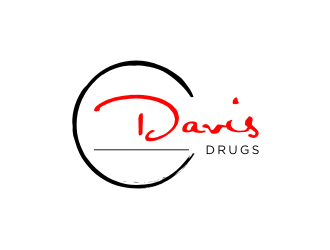 Davis Drugs logo design by asyqh