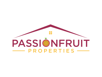 PassionFruit Properties logo design by ammad
