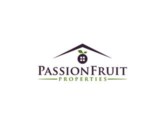 PassionFruit Properties logo design by alby