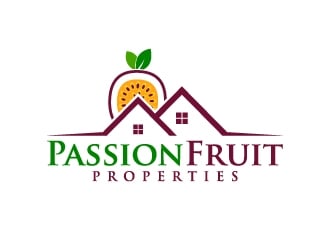PassionFruit Properties logo design by abss