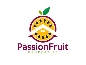 PassionFruit Properties logo design by dasigns