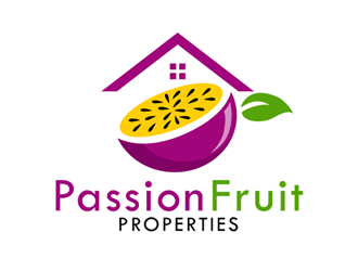 PassionFruit Properties logo design by ingepro