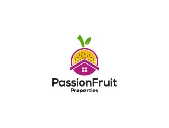 PassionFruit Properties logo design by wongndeso