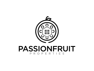 PassionFruit Properties logo design by Inlogoz