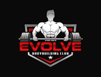 Evolve Bodybuilding Club  logo design by Benok