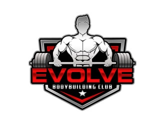 Evolve Bodybuilding Club  logo design by Benok