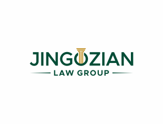 Jingozian Law Group logo design by HeGel