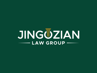 Jingozian Law Group logo design by HeGel