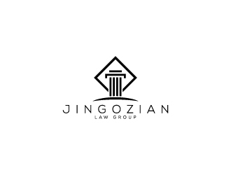 Jingozian Law Group logo design by wongndeso