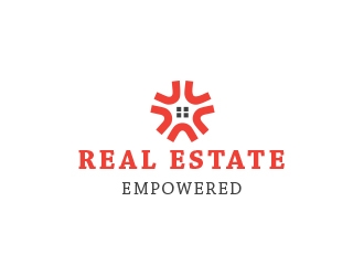 Real Estate Empowered logo design by heba