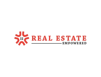 Real Estate Empowered logo design by heba
