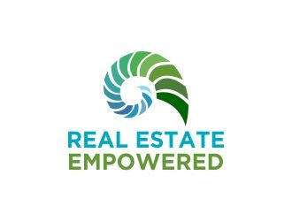 Real Estate Empowered logo design by cikiyunn