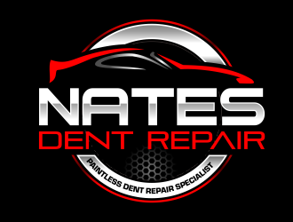 NATES DENT REPAIR logo design by ingepro