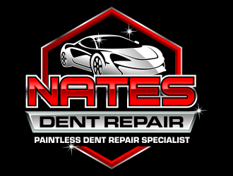 NATES DENT REPAIR logo design by ingepro