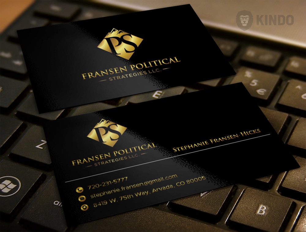 Fransen Political Strategies  logo design by Kindo