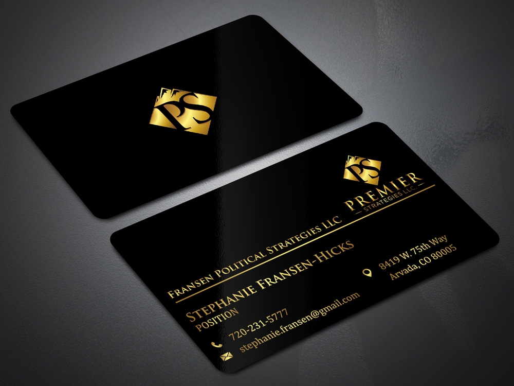 Fransen Political Strategies  logo design by Gelotine