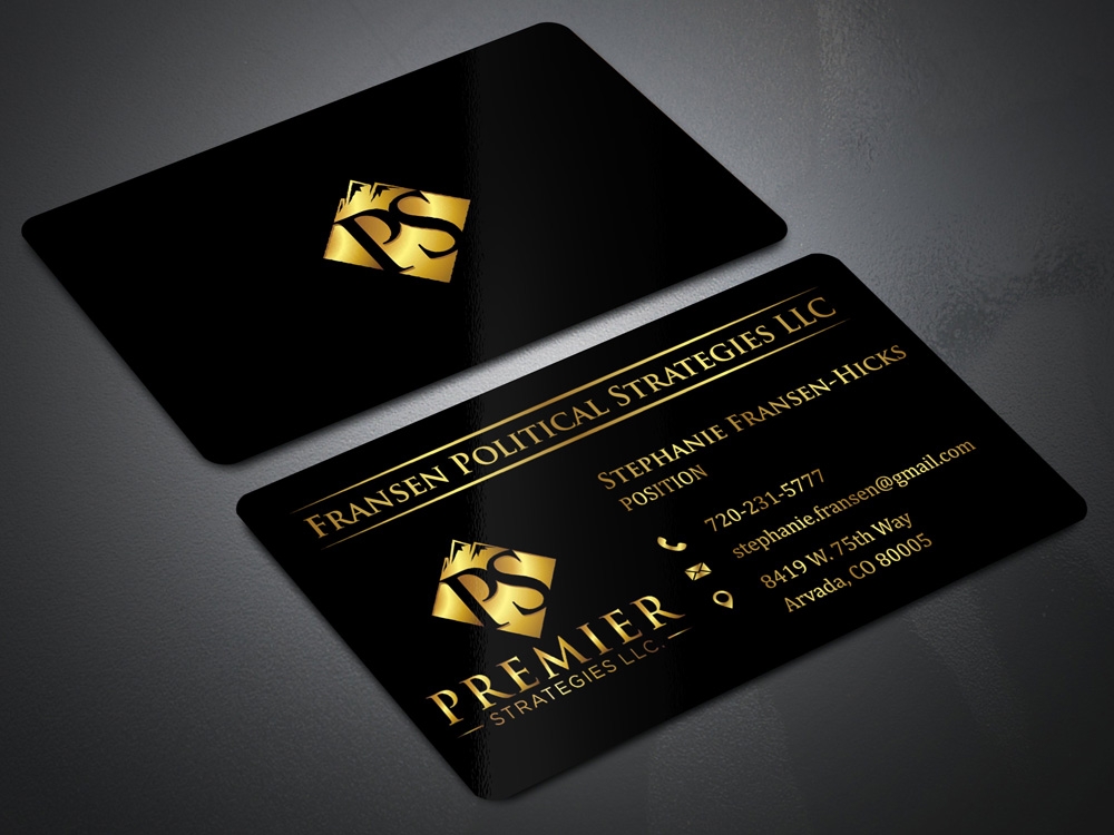 Fransen Political Strategies  logo design by Gelotine