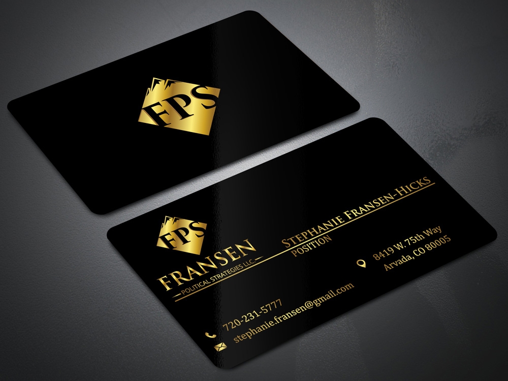 Fransen Political Strategies  logo design by Gelotine