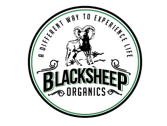 Blacksheep Organics Logo Design