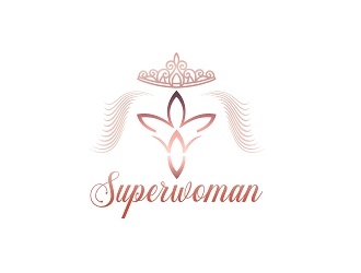 Superwoman logo design by bulatITA