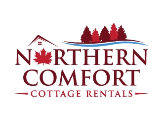 Northern Comfort Cottage Rentals logo design by akilis13