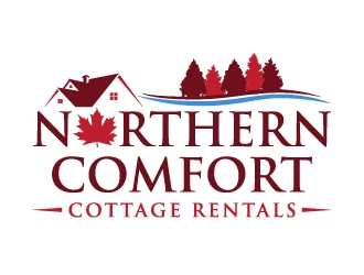 Northern Comfort Cottage Rentals logo design by akilis13