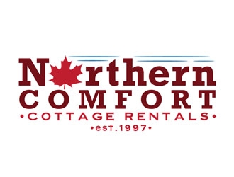 Northern Comfort Cottage Rentals logo design by DreamLogoDesign