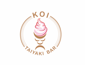 KOI TAIYAKI BAR logo design by up2date