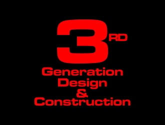 3rd Generation Design & Construction  logo design by excelentlogo