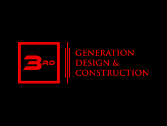 3rd Generation Design & Construction  logo design by alby