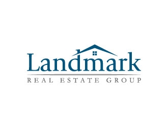 Landmark Real Estate Group logo design by pixalrahul