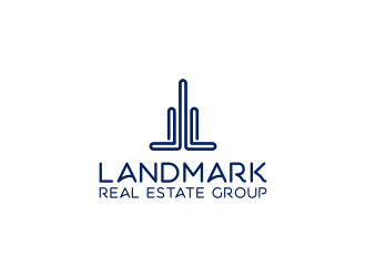 Landmark Real Estate Group logo design by goblin