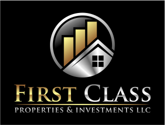 First Class Properties & Investments LLC logo design by cintoko