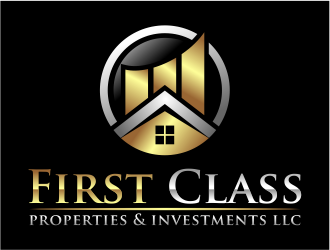 First Class Properties & Investments LLC logo design by cintoko