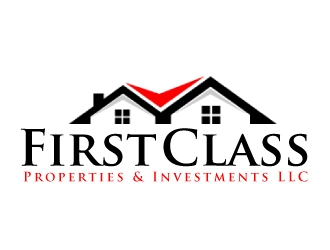 First Class Properties & Investments LLC logo design by AamirKhan