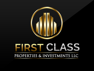 First Class Properties & Investments LLC logo design by ProfessionalRoy