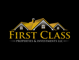 First Class Properties & Investments LLC logo design by Lavina