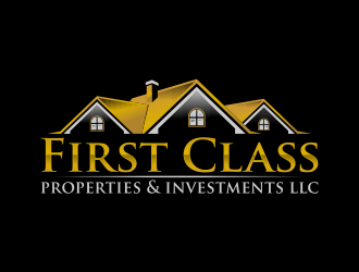First Class Properties & Investments LLC logo design by Lavina