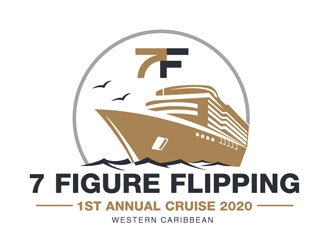 7 Figure Flipping logo design by DreamLogoDesign