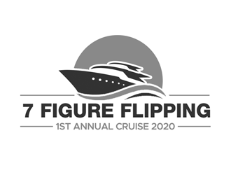 7 Figure Flipping logo design by kunejo