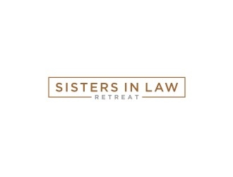 Sisters In Law Retreat logo design by bricton