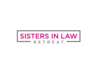 Sisters In Law Retreat logo design by sheilavalencia