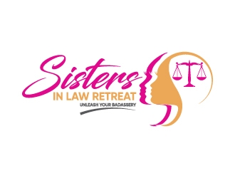 Sisters In Law Retreat logo design by Erasedink