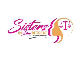 Sisters In Law Retreat logo design by Erasedink