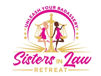 Sisters In Law Retreat logo design by Roma