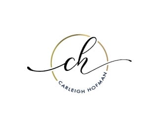 Carleigh Hofman Real Estate logo design by Rachel