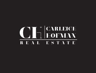Carleigh Hofman Real Estate logo design by Erasedink