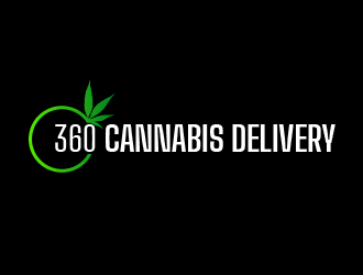 360 Cannabis Delivery logo design by kakikukeju